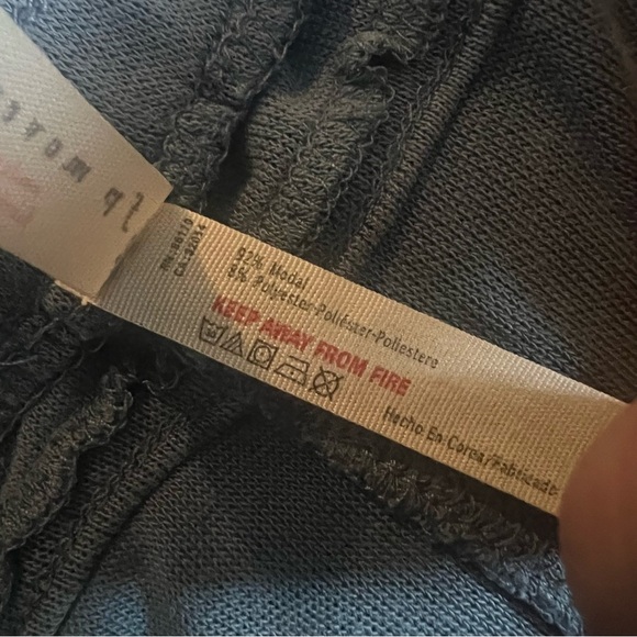 Free People Movement Blue Joggers, Pockets, Side Panel, Size XS - Picture 6 of 10